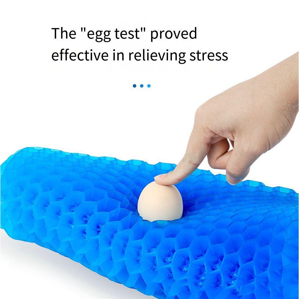 Foldable Honeycomb Gel Cushion Thick Cooling Seat Pads Sedentary Gel Seat Cushion Stadium