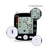 Rechargeable Wrist Blood Pressure Monitor Automatic Digital Heart Rate PR Measure Meter