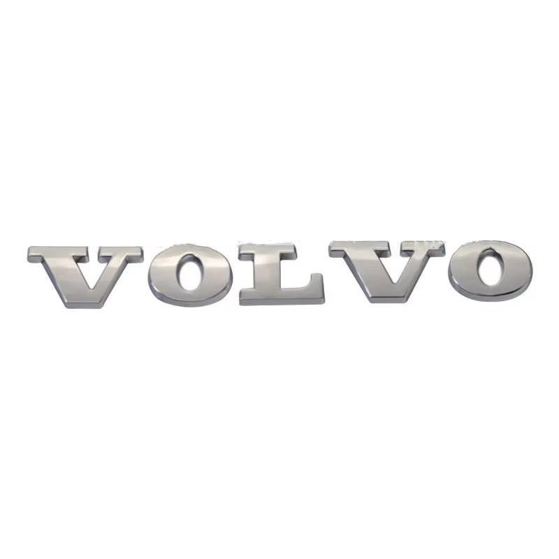 bja6 For Volvo 3D Metal Logo Stickers Car Trunk Emblem Badge Decal Accessories For Volvo XC90 V90 V60 XC60 V40 EC40 EX40 S80 S60 S90