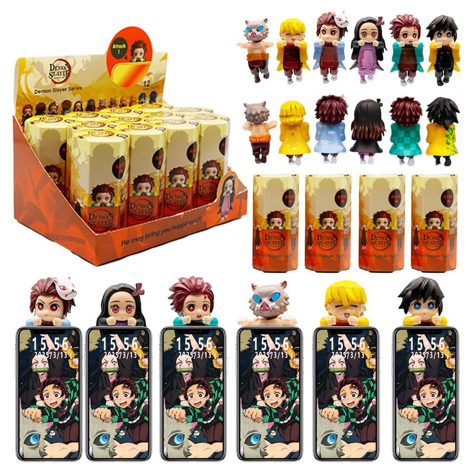 Новая серия Party Angel Demon Slayer Blind Box Украшение для автомобиля Экран настольного компьютера Купидон Рука Модная игровая кукла Подарок на день рождения