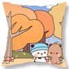 Cute Bear Bubu Dudu Pillowcase Kawaii Cartoon Animation Living Room Sofa Cushion Cover Bedroom Room Home Decoration Gift
