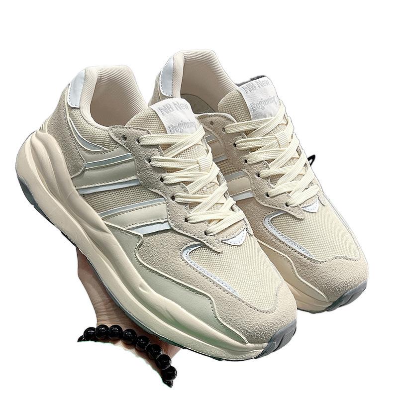 Туфли Super fire dad женские модные новинки весны 2024 года туфли Forrest Gump универсальные серые спортивные и повседневные туфли на толстой подошве для женщин