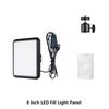 Video Led Light Photography Selfie Dimmable Video Fill Light for Photo Studio Live Stream Fill Lamp for Tiktok Youtube