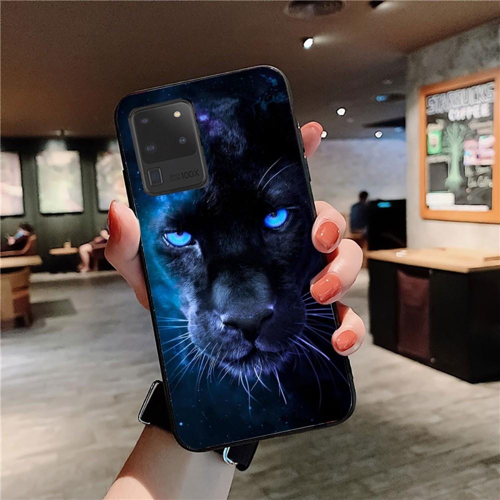 Чехол для телефона с изображением животных Волк Лев Тигр Для Samsung S 9 10 20 21 22 23 30 23plus lite Ultra FE S10lite Fundas
