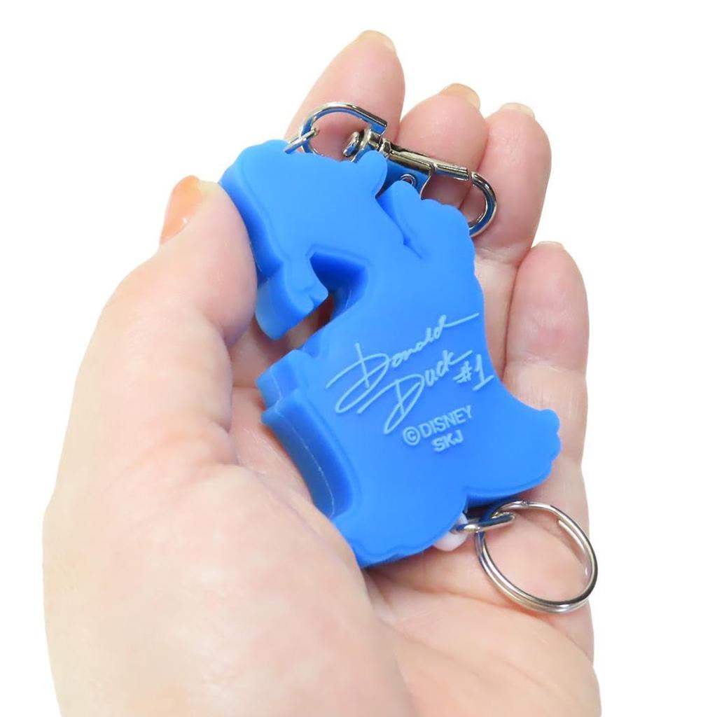 SK Japan Disney резиновая катушка брелок Дональд Дак 16538