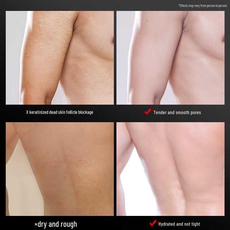 Hefengyu Men's Exfoliating Ocean Scent Shower Gel (700g, 2-Pack)