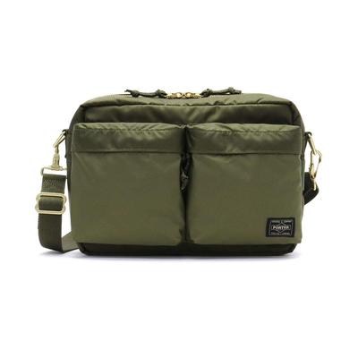 Сумка через плечо PORTER S Оливковый W280xВ200xГ85 [FORCE] 2.