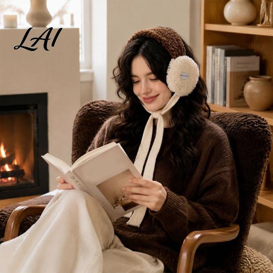 Cold Weather Outdoor Ear Covers Women Headband Earmuffs Winter Warm Plush Muffs Fleece Lightweight Muffs for Commuting Warmers Weather Cycling