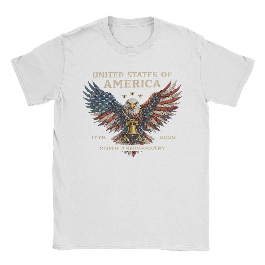 Oversized T Shirt Summer 250 Years 17762026 250th Anniversary Popular T Shirts Cotton Tshirt for Unisex Short Sleeve Clothes