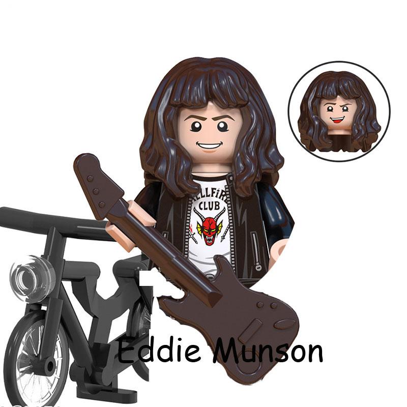 Ужасный фильм Вверх тормашками Дастин Майк Лукас Уилл Элевен Конструктор Модель Фигурка Действия Игрушки Для Детей