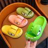 Dinosaur Slippers Kids Boys Home Shoes Summer Cartoon Animal Bathroom Antislip Slides Teenager Girl Cute House Slipper