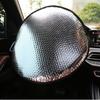 Steering Wheel Sun Shade Cover Sun Protection Durable Wear Resistant Steering Wheel Sun Heat Shield for Car