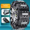 Для 6,5-10,83-дюймовой автомобильной зимней снежной тигровой коготь противоскользящая автомобильная шина Heavy Duty TPU металлическая марганцевая стальная гвоздевая цепь