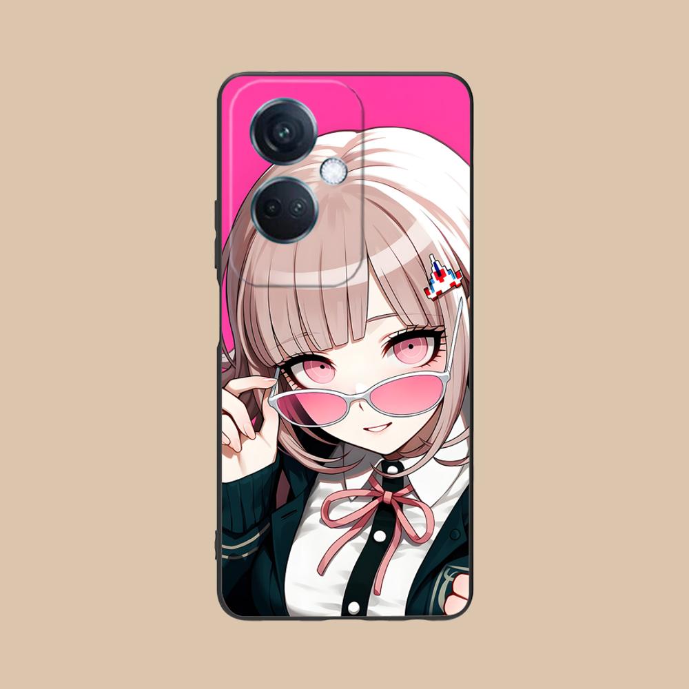 Чехол для телефона Danganronpa Чиаки Нанами для OPPO Reno 14 13 12 11 10 9 8 7 6 5 F T Pro 5G Мягкий ТПУ Ударопрочный Чехол