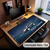 Custom Name Text Big Mouse Pad,Rocket League Soft Non Slip Extended Desk Mat For Home Office