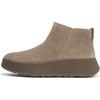 Fitflop F-Mode Suede Flatform Zip Ankle Buty odnowiony