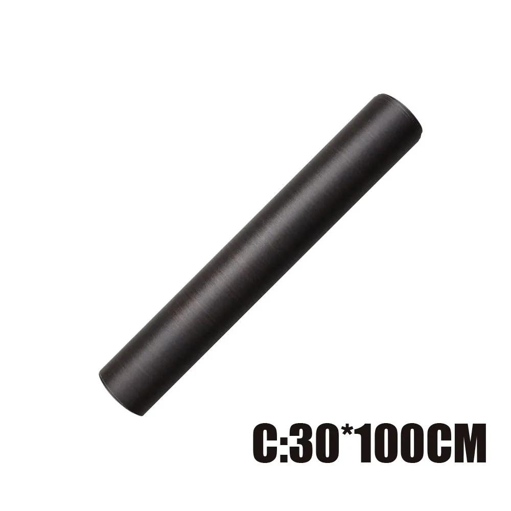 Автомобильная глянцевая наклейка для салона автомобиля, клейкая виниловая пленка с текстурой дерева, наклейки, универсальные аксессуары для салона автомобиля 30*100 см