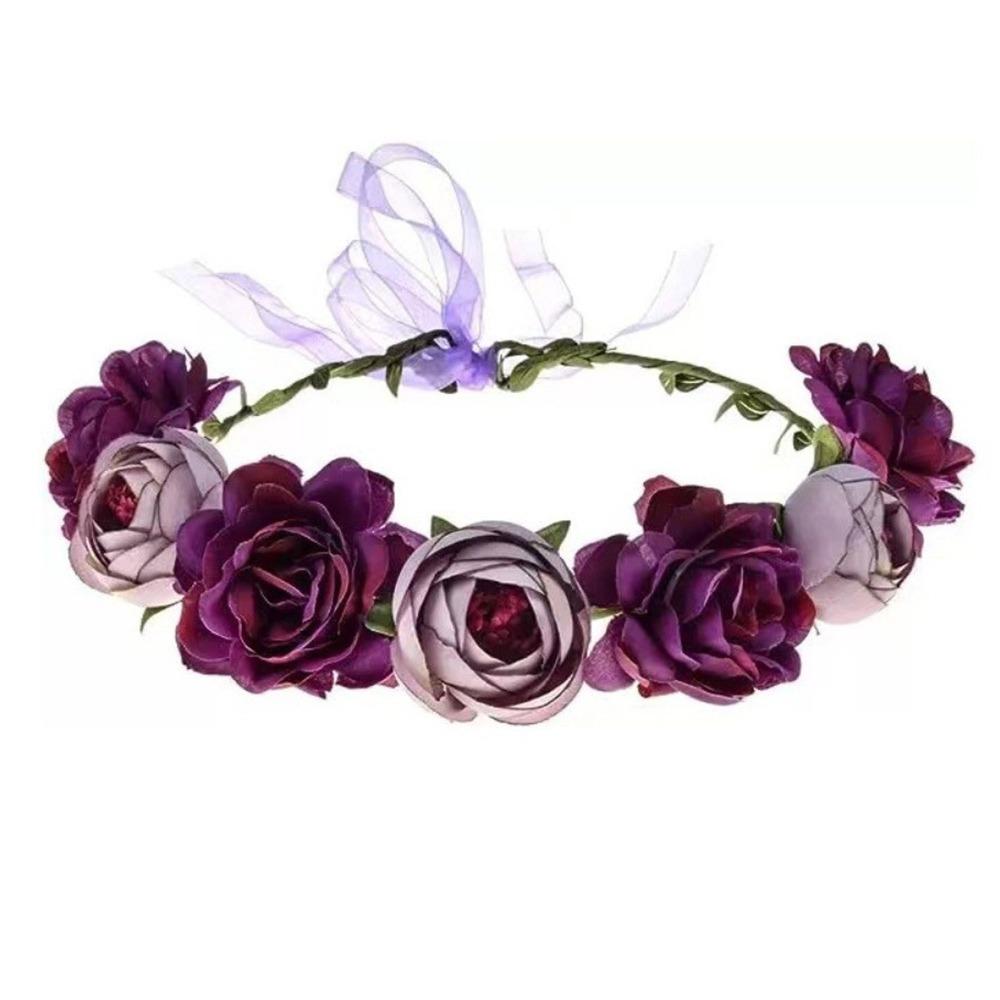 Bohemia Floral Headband Adjustable Princess Wreath New Bridal Garland Photo Props