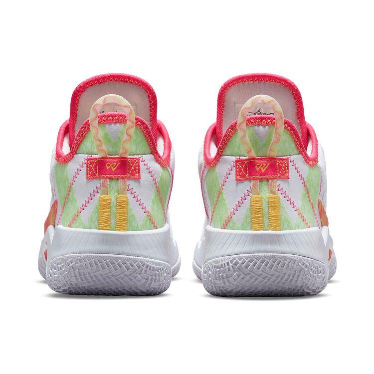 Мужские кроссовки Air Jordan One Take 2 PF Summertime Fresh Белые с лаймовым свечением и цитрусовым пульсом CW2458-163