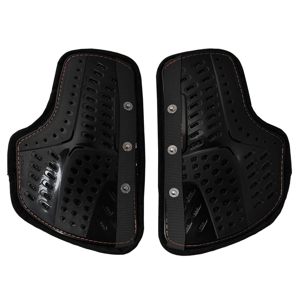 Komine SK-838 CE Level 2 Inner Chest Guard Multi for Motorcycles Black Free