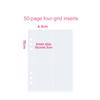 A5 Loose-Leaf Binder Organization Ins Style Ring Binder Notebook Scrub PP Inner Core Cover Note Book Journal Planner Office