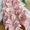 Wavy Frill Satin Ruffle Trim 10cm Wide Fabric Lace Ribbon Wavy Frill Ribbon  For Clothing Styling
