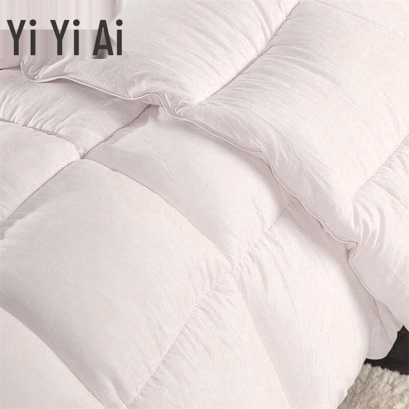 Стеганое одеяло Yiyi'ai из стираного хлопка однотонное