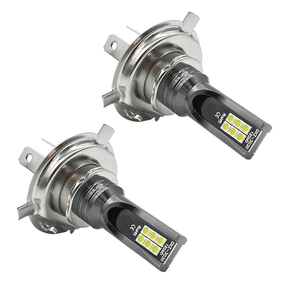 2Pcs Fog Lights 30SMD H1 H3 H8 H9 H11 LED Car Light Auto H1 H3 H8 H9 H11 Auto Fog Lamps 9005 9006 HB3 HB4 Light 12v 24V 80W