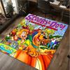 1Pc Scooby Print Rug - home decoration Carpet For Living Room Bedroom Flooring Computer Chair Area Rug