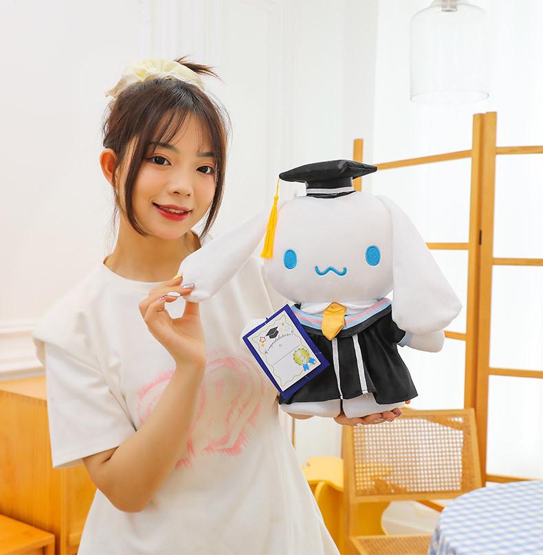 Шапочка выпускника доктора философии Кукла-кошка – Креативный подарок для студентов