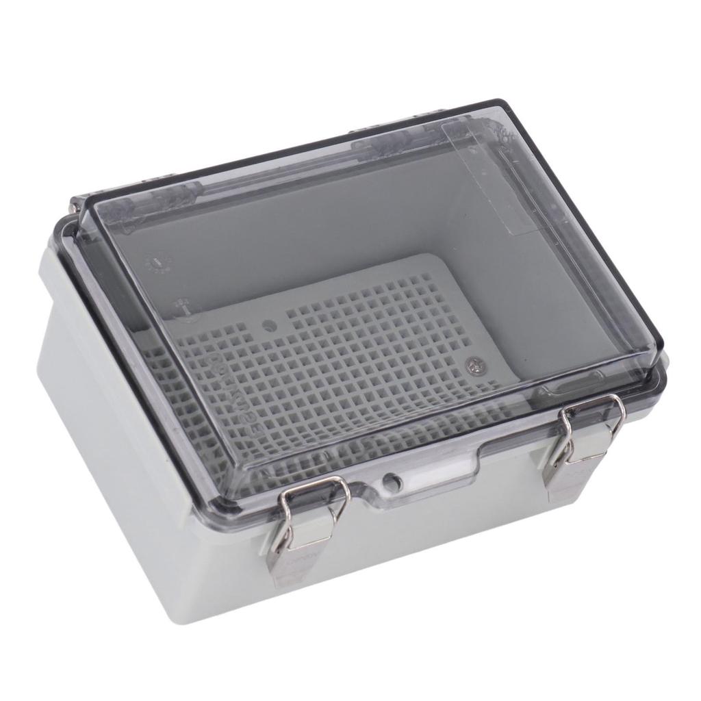Electrical Junction Box Transparent Cover IP67 ABS Plastic Electrical Connection Box for Power Suppl