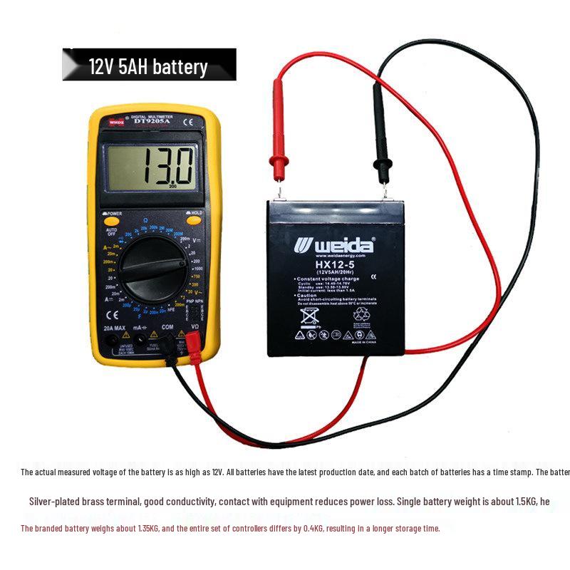 Electric Rolling Shutter Controller with DC24V Remote Control & Backup Power Supply for Garage Doors