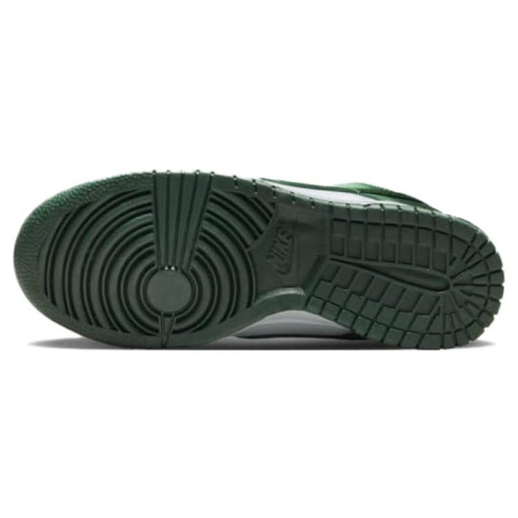 Nike Dunk Low Satin Green Женские кроссовки White Team-Green DX5931-100