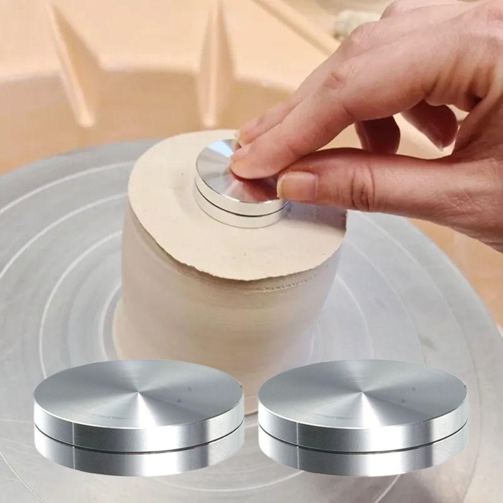 Aluminum Zinc Zinc Alloy Pottery Trimming Spinner Round Rotary Disc Bearing Clay Bearing Rotating Table