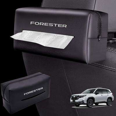 HUDIY Новый Forester Специальный Автомобильный Держатель для Бумажных Носовых Платки Большой Емкости Индивидуальный Держатель для Носовых Платки Хранение Специальный Кожаный Легко Крепящийся на Козырек Автомобиля Хранение