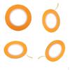 4 Roll Yellow Masking Tape 2mm Size Home Painting Decoration Spraying Tool