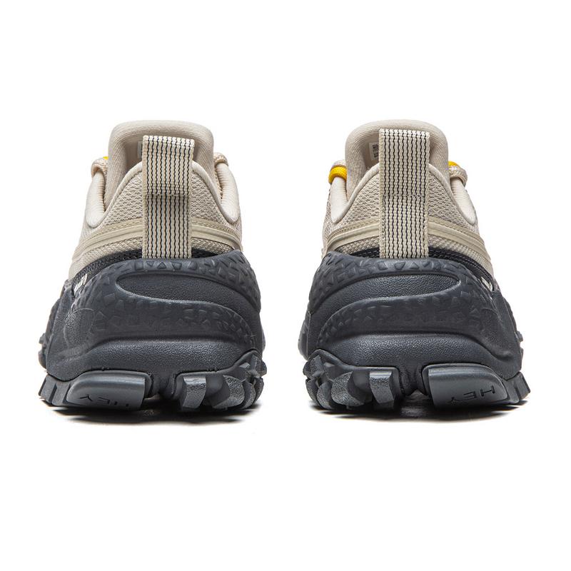 Li Ning Outdoor CF Tracing, Походная обувь для лесной местности, Женская, Овсяно-серый/Эбеновый черный AHCW028-3