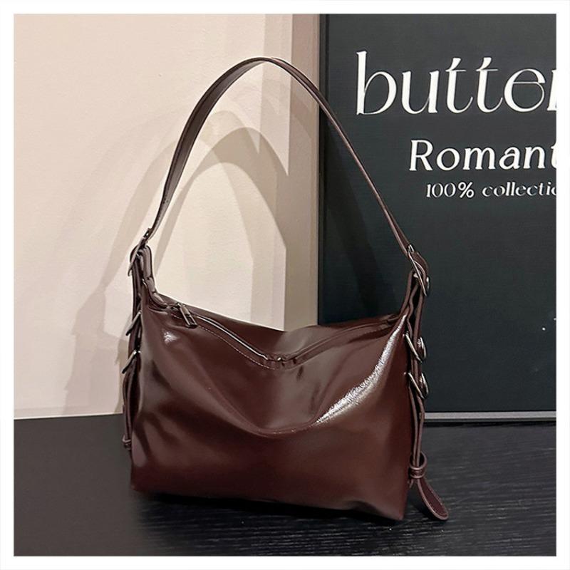 Niche Design Fashionable Large-capacity Shoulder Bag Women's New Large-capacity Commuter Portable Small Square Bag