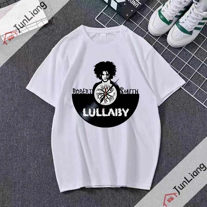 Футболка с летним топом Robert Smith Cure Music Band Y2K Queen Футболка Tumblr Custom Harajuku Smith