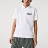 LACOSTE Polo Shirts Men's White Polo Collar Moderate Straight Fit PH2676-001