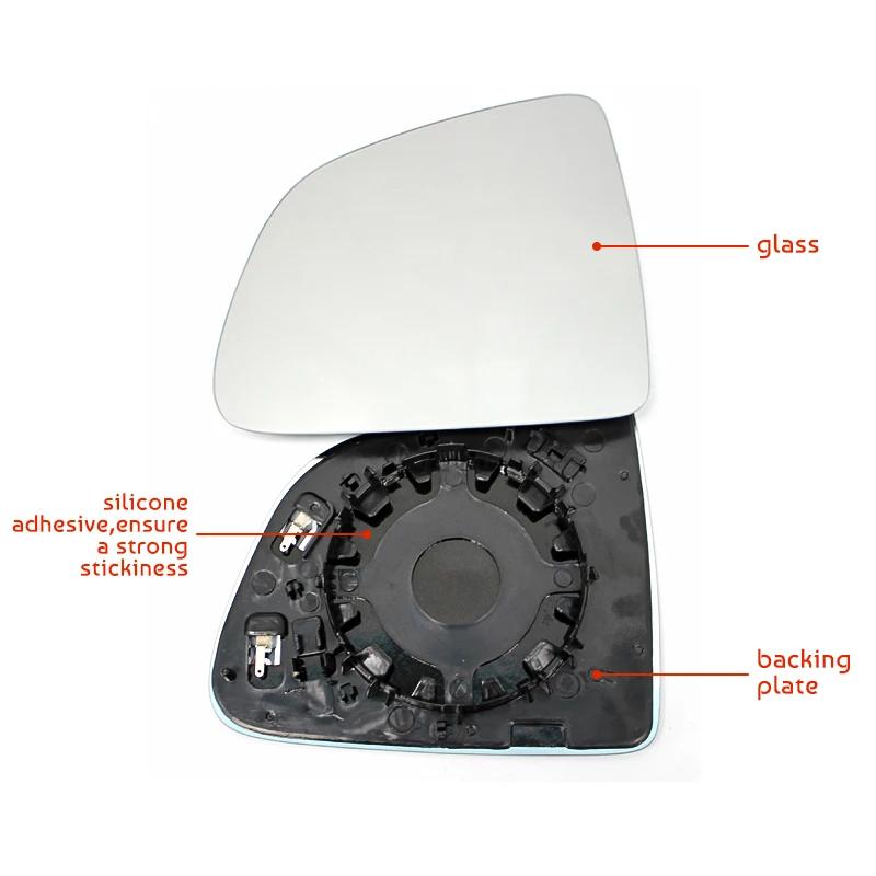 For Tesla Model Y Car Left & Right Car Wide Angle Large Vision Rearview Mirror Lenses Heated Glass Rear View Side Mirror