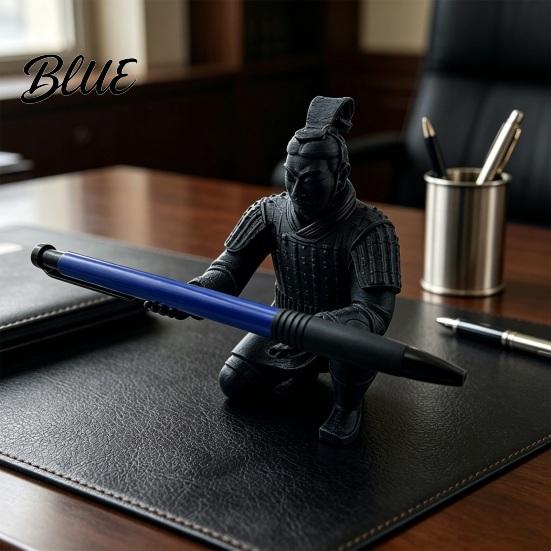 Художественное Настольное Украшение Подставка для Ручек Настольный 3D Декор Солдаты Терракотовой Армии Из Прочного Пластика Офис Креативный Древний Карандаш