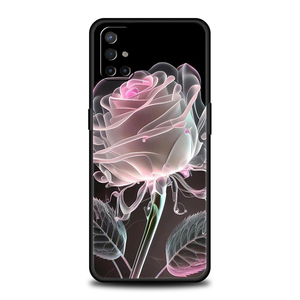 Чехол для телефона для Oneplus 13R 12R 10R 13 12 11 10T Nord N100 N10 Z N30 CE 3 2 2T Pro Lite 5G Мягкий ТПУ Чехол Золотой Розовый Сердце Любви