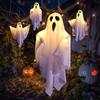 LED Halloween Ghost Hanging Light - DIY Decoration for Indoor Party Atmosphere