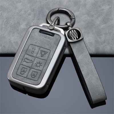 Чехол для автомобильного ключа с дистанционным управлением, полный чехол для Volvo S60 S80 V60 XC60 XC70 S60L V40 XC90, автомобильный брелок, защита, аксессуары, кольцо