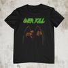 Новая унисекс черная футболка группы Overkill Все размеры от S до 5XL Унисекс футболка