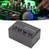CX400 4 Channel Passive Mixer Professioinal Stereo 4 Channel Mixer for Mixing Instruments CD Players