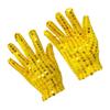 Internet Celebrity Gloves Fashion Stage Performance Sequins Short Glove Black Silver Red Yellow Blue Shinning Mittens