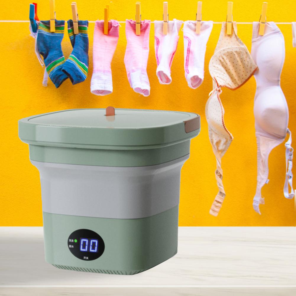 Folding Washing Machine Mini Portable Cleaning Wachine For Wash Underwear, Underpants, Socks, Baby Small Clothes