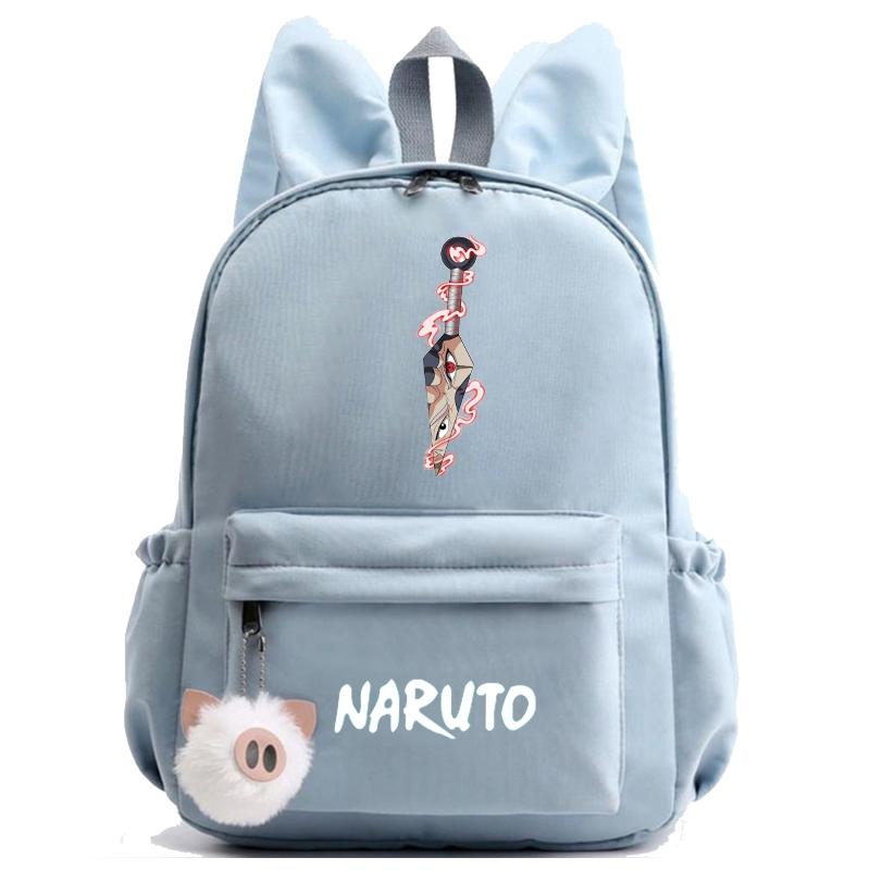 Аниме Наруто Рюкзак Подросток Девушка Мальчик Рюкзак Школьный Снова в школу Книжная сумка Мужчины Женщины Досуг Дорожная сумка Повседневная сумка
